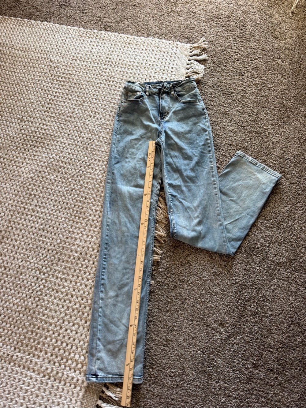 Fashion Novas Classic High-Rise Light Blue Women's Jeans 5